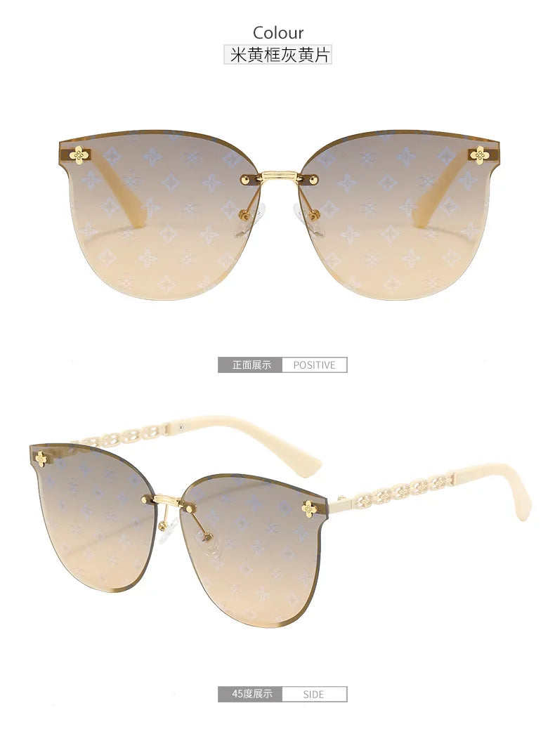 lunettes de soleil Premium lumière luxe