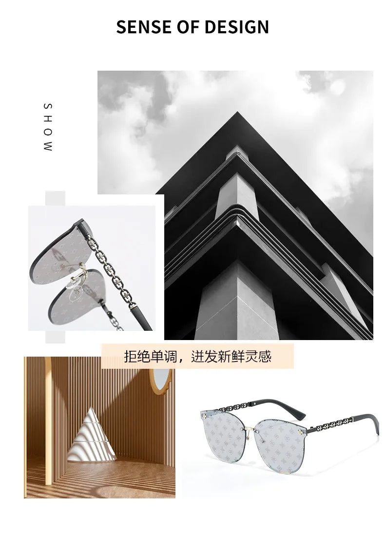 lunettes de soleil Premium lumière luxe